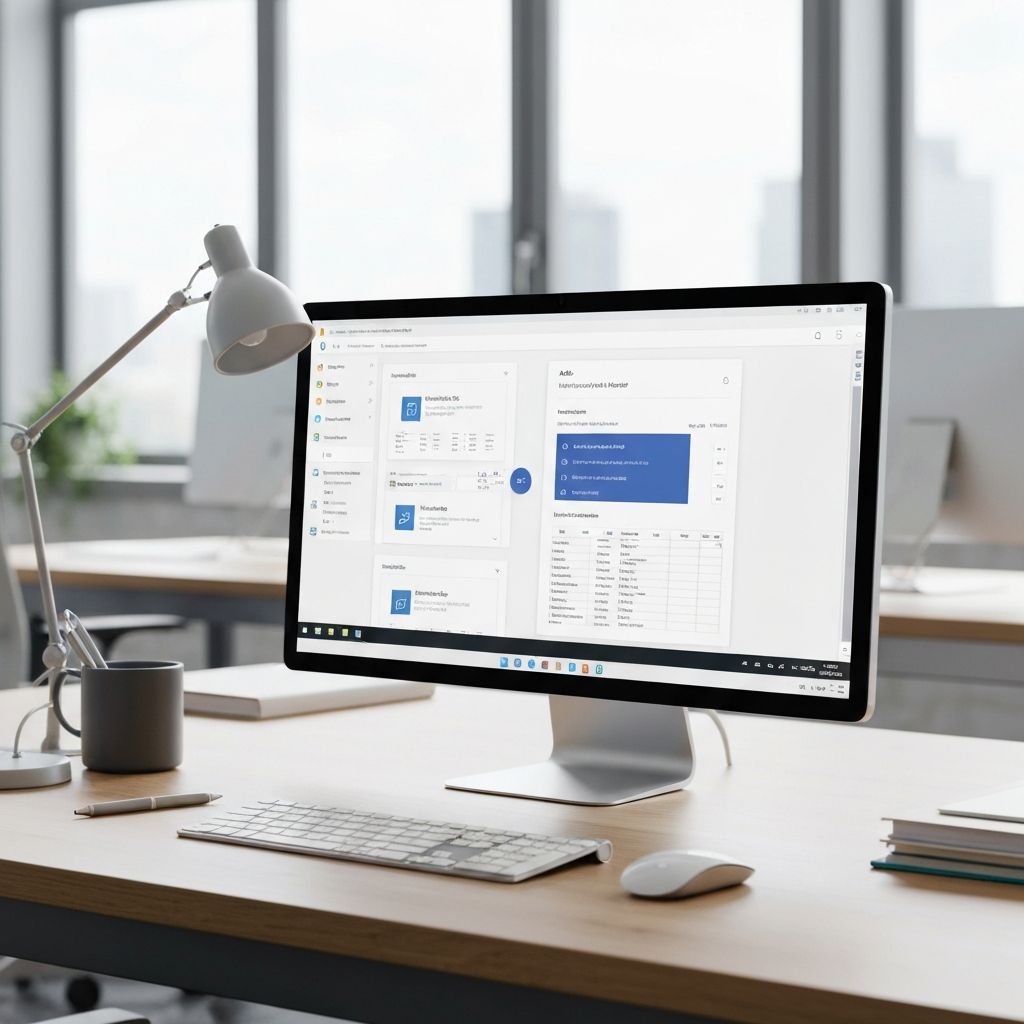 Microsoft Copilot sąsaja darbalaukyje